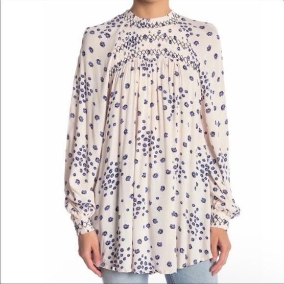 Free People Flowers In Her Hair Tunic - Picture 2 of 3